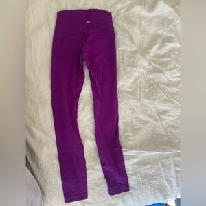 lululemon athletica Vibrant Purple Leggings